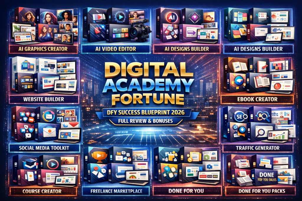 Digital Academy Fortune 2026 – Full Review + DFY Success Blueprint
