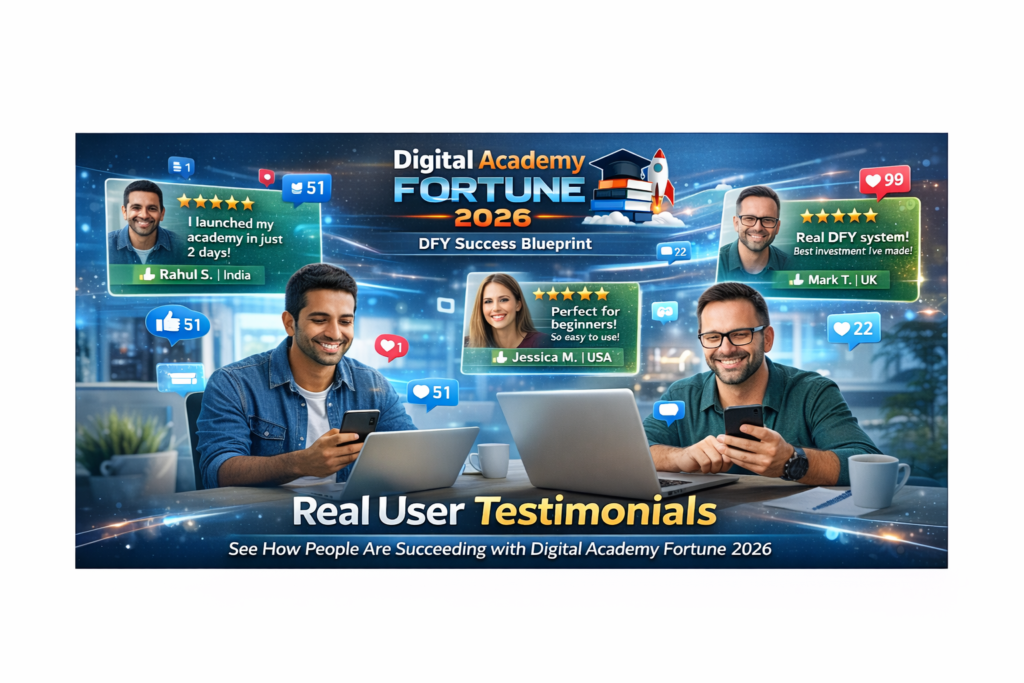 Digital Academy Fortune 2026 – Full Review + DFY Success Blueprint